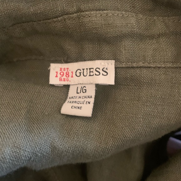 Guess- large- Olive Green - Dress - Picture 4 of 4